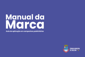 Manual da Marca - Referente a Licitação de Publicidade