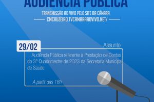 Audiência Pública - 29/02/2024