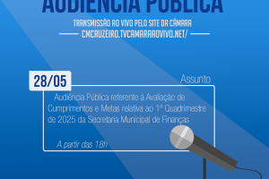 Audiência Pública - 28/05/2025