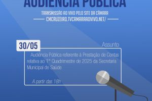 Audiência Pública - 30/05/2025
