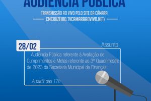 Audiência Pública - 28/02/2024