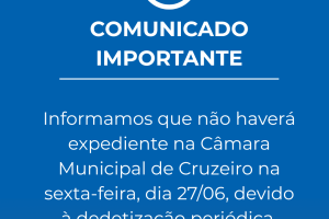 Comunicado - Dedetização Periódica