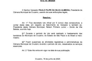 Ato - Decreto de Luto